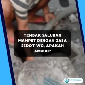 Tembak Saluran Mampet dengan Jasa Sedot WC, Apakah Ampuh?